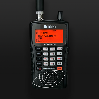 Uniden BC125AT Police Scanner – SKINNER EDITION